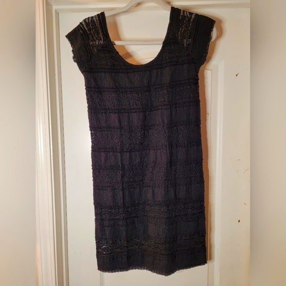 Forever 21 Dresses & Skirts - Forever 21 size large black lace dress